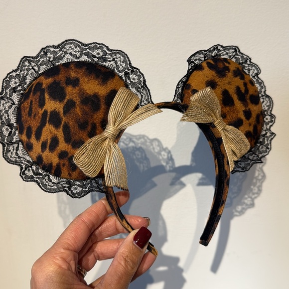 Leopard and lace animal kingdom ears - Picture 2 of 7